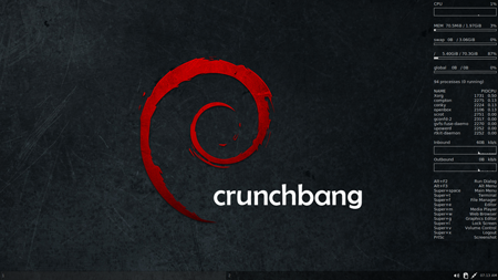 CrunchBang Screenshot